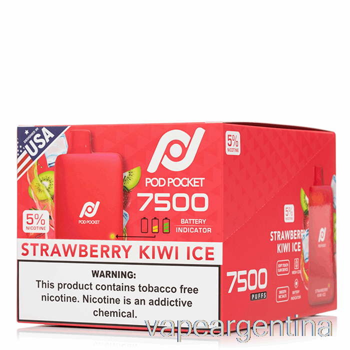 [paquete De 10] Pod Pocket 7500 Vape Desechable Descartable